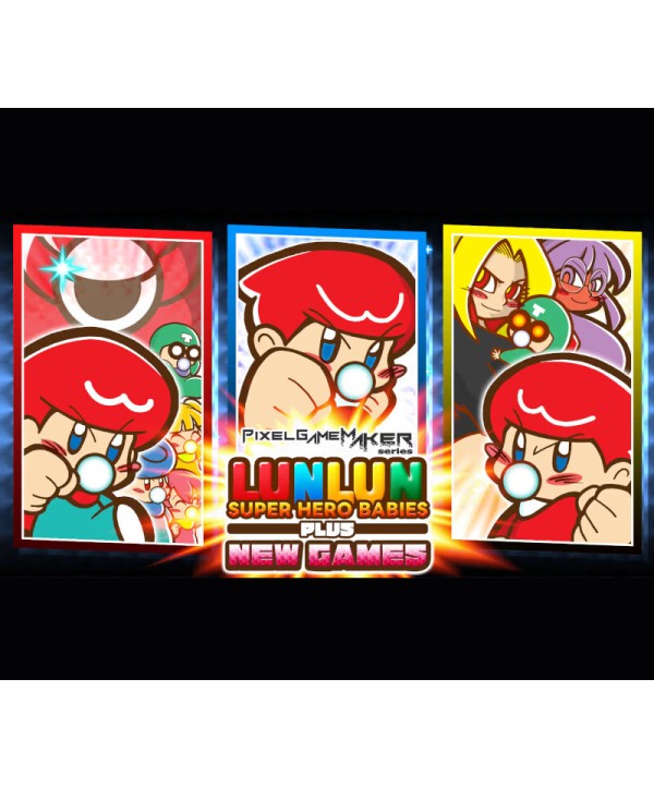 Pixel Game Maker Series LUNLUN SUPER HERO BABIES PLUS NEWGAMES Steam Key GLOBAL